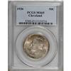 Image 1 : 1936 50C Cleveland MS65 PCGS
