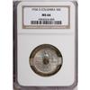 Image 1 : 1936-S 50C Columbia MS66 NGC
