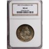 Image 1 : 1892 50C Columbian MS64 NGC