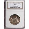 Image 1 : 1893 50C Columbian MS65 NGC