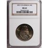 Image 1 : 1893 50C Columbian MS65 NGC