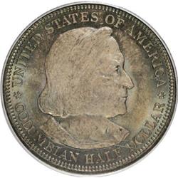 1893 50C Columbian MS65 PCGS