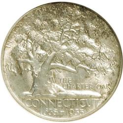 1935 50C Connecticut MS65 NGC