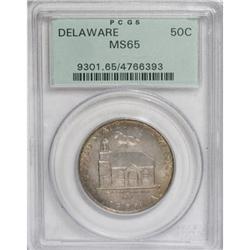 1936 50C Delaware MS65 PCGS