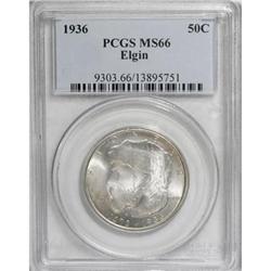 1936 50C Elgin MS66 PCGS