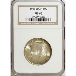 1936 50C Elgin MS66 NGC
