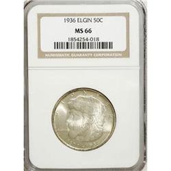 1936 50C Elgin MS66 NGC