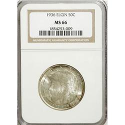 1936 50C Elgin MS66 NGC