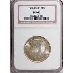 1936 50C Elgin MS66 NGC