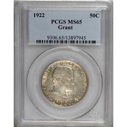 1922 50C Grant no Star MS65 PCGS