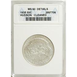 1935 50C Hudson MS60 ANACS