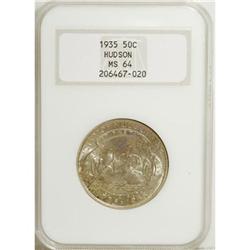 1935 50C Hudson MS64 NGC