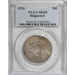 1924 50C Huguenot MS65 PCGS