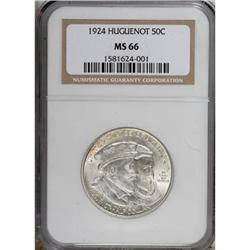 1924 50C Huguenot MS66 NGC
