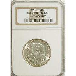 1924 50C Huguenot MS66 NGC