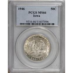 1946 50C Iowa MS66 PCGS