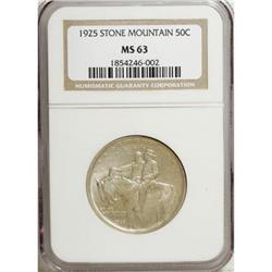 1925 50C Lexington MS63 NGC