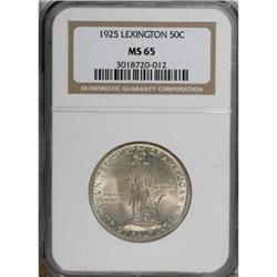 1925 50C Lexington MS65 NGC