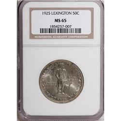 1925 50C Lexington MS65 NGC