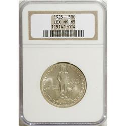 1925 50C Lexington MS65 NGC