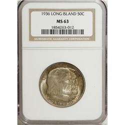 1936 50C Long Island MS63 NGC