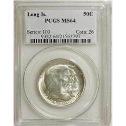 1936 50C Long Island MS64 PCGS