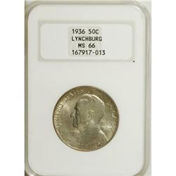 1936 50C Lynchburg MS66 NGC