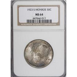 1923-S 50C Monroe MS64 NGC