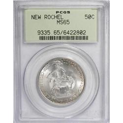 1938 50C New Rochelle MS65 PCGS