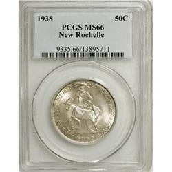 1938 50C New Rochelle MS66 PCGS