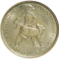 1938 50C New Rochelle MS66 NGC