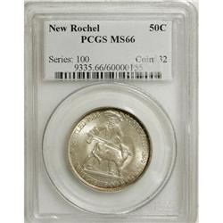 1938 50C New Rochelle MS66 PCGS