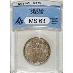 1926-S 50C Oregon MS63 ANACS