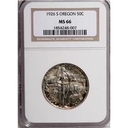 1926-S 50C Oregon MS66 NGC