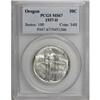 Image 1 : 1937-D 50C Oregon MS67 PCGS