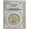 Image 1 : 1938-D 50C Oregon MS65 PCGS
