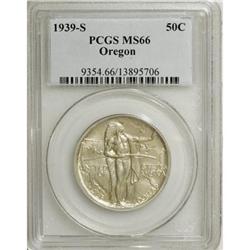 1939-S 50C Oregon MS66 PCGS