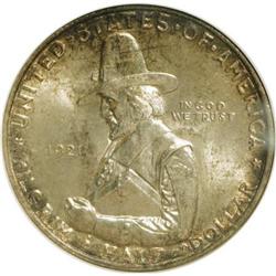 1921 50C Pilgrim MS65 NGC