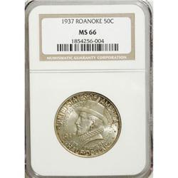 1937 50C Roanoke MS66 NGC