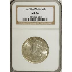 1937 50C Roanoke MS66 NGC