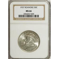 1937 50C Roanoke MS66 NGC