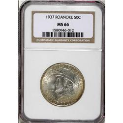 1937 50C Roanoke MS66 NGC