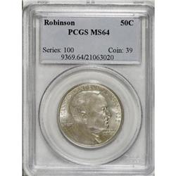 1936 50C Robinson MS64 PCGS