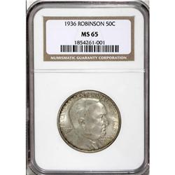 1936 50C Robinson MS65 NGC