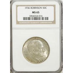 1936 50C Robinson MS65 NGC