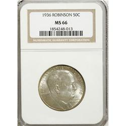 1936 50C Robinson MS66 NGC