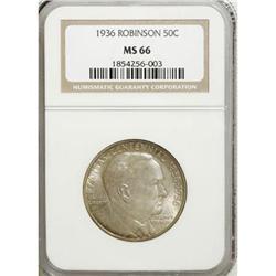 1936 50C Robinson MS66 NGC