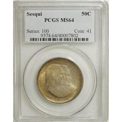 1926 50C Sesquicentennial MS64 PCGS