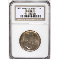 1926 50C Sesquicentennial MS64 NGC