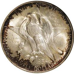 1934 50C Texas MS65 NGC